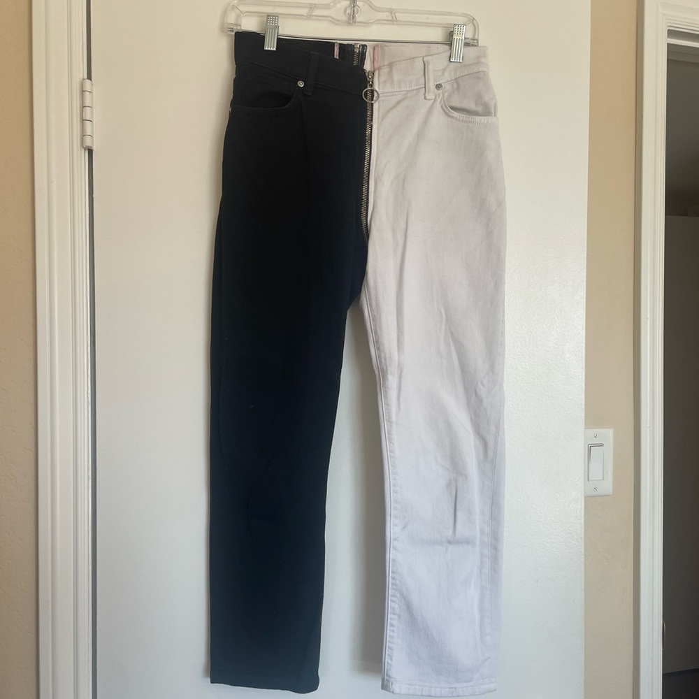 REVICE DENIM SPLIT COLOR JEANS